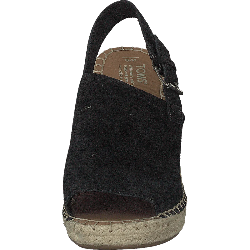 Monica Black Suede