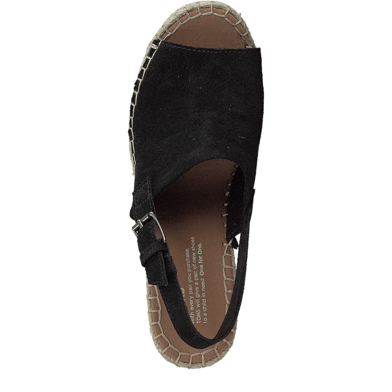 Monica Black Suede