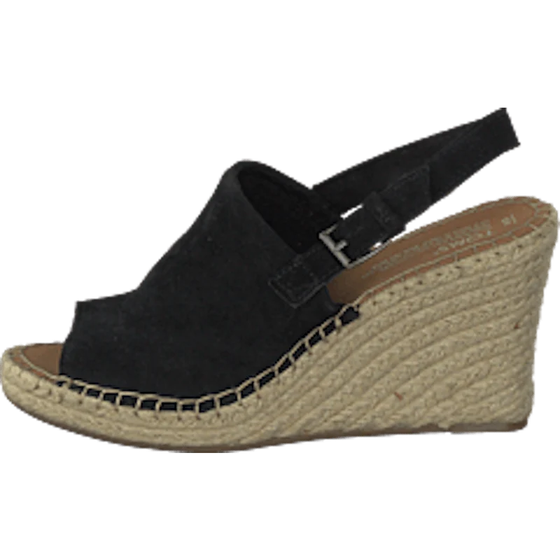Monica Black Suede