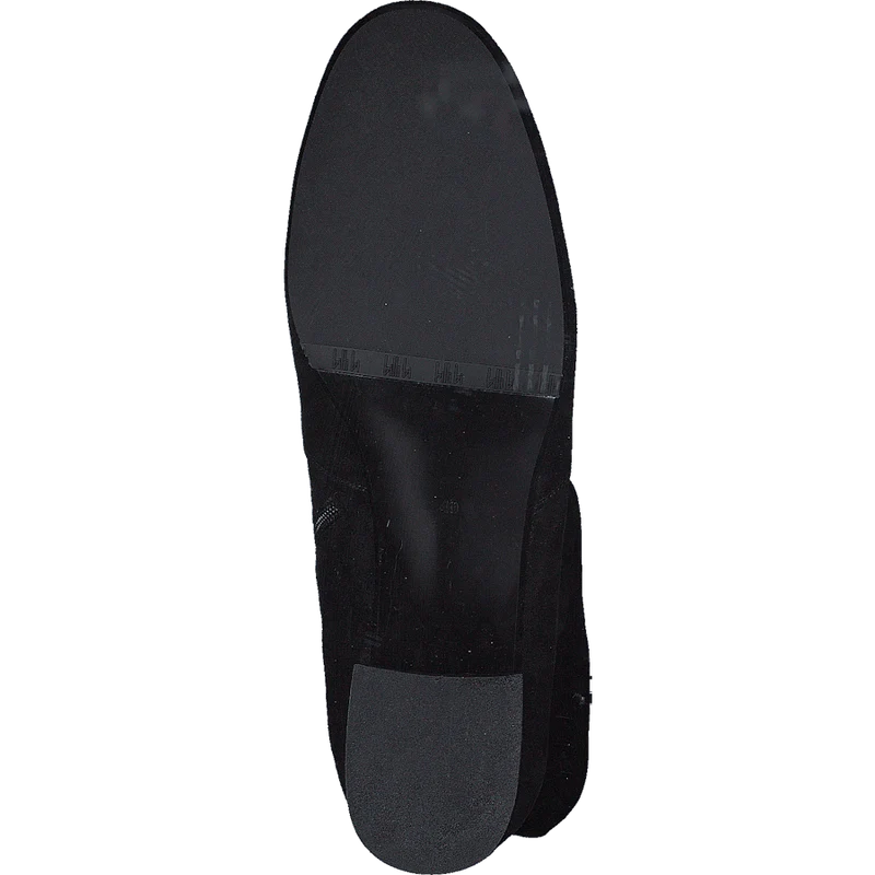 500 Black Suede Stretch Black