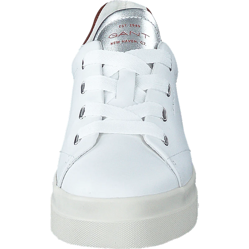 Avona Sneaker White/cognac/silver