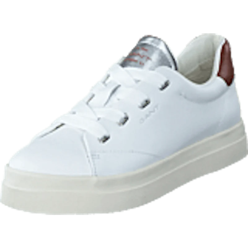 Avona Sneaker White/cognac/silver