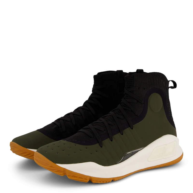 Curry 4 Retro Stealth Gray