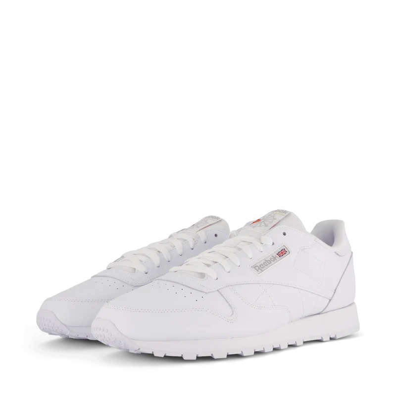 Cl Leather White / White / Light Grey
