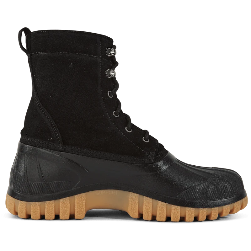 Anatra Black Suede