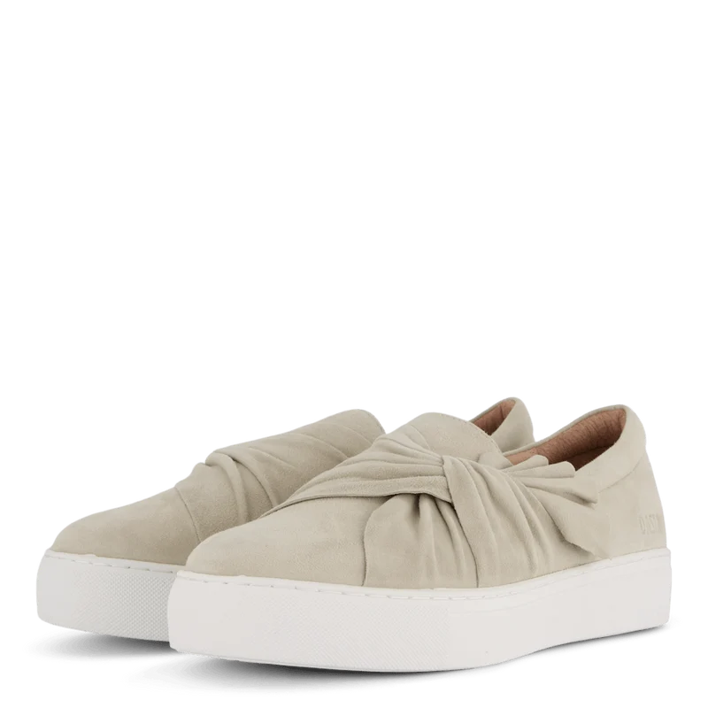 Daylily Slip-in bow Grey