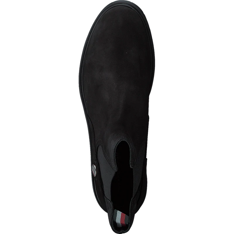 Th Coin Flat Boot Black
