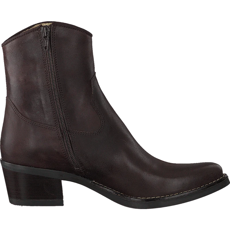 Mid Zip Boot Brown