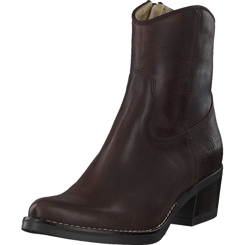 Mid Zip Boot Brown