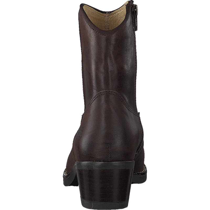 Mid Zip Boot Brown