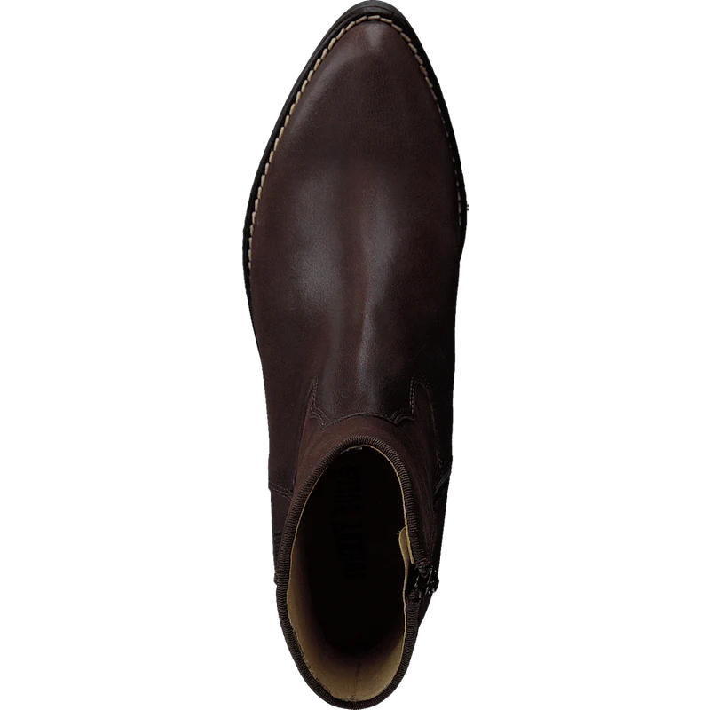 Mid Zip Boot Brown