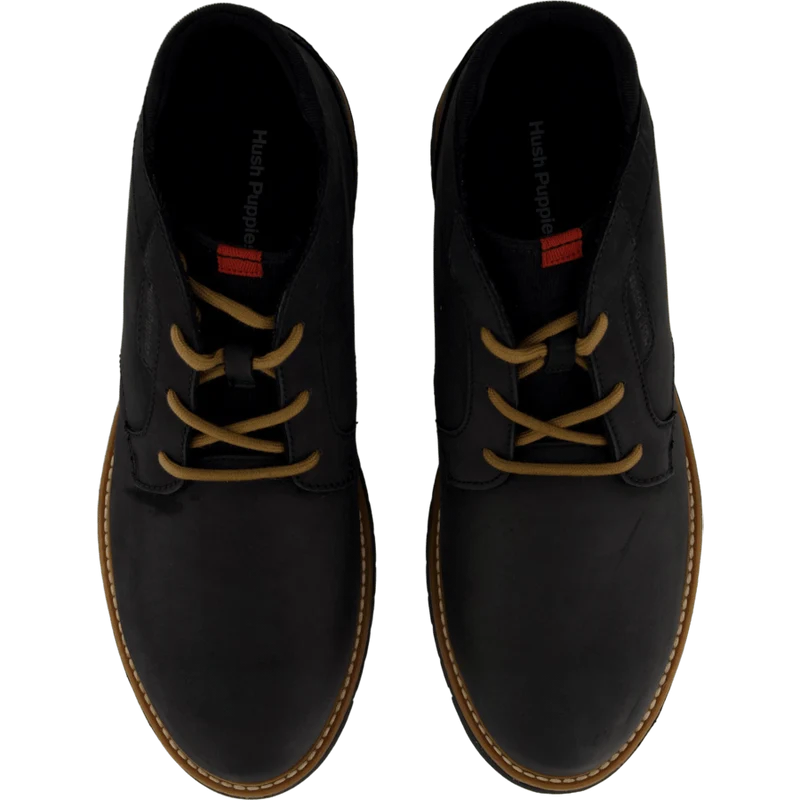 Jenson Chukka Bold Black Nubuck