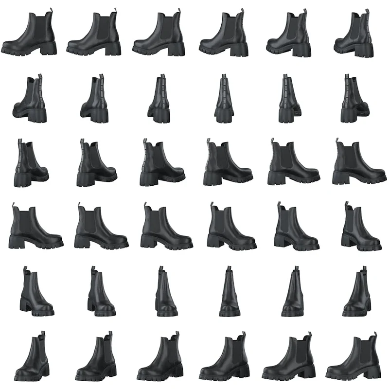 Forza Black Leather