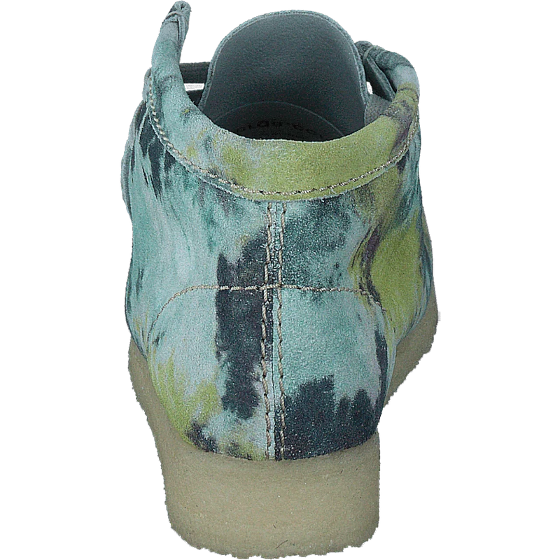 Wallabee Boot. Turquoise Tiedy