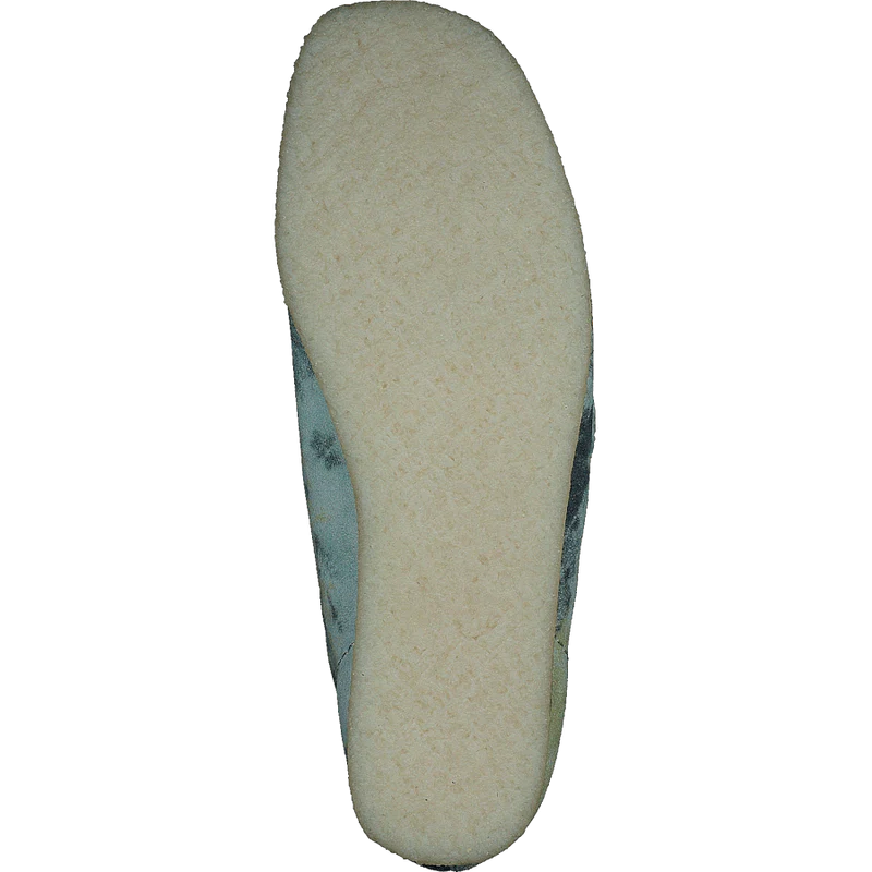 Wallabee Boot. Turquoise Tiedy