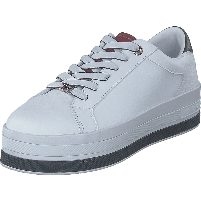 Croc Print Flatform Cupsole Rwb