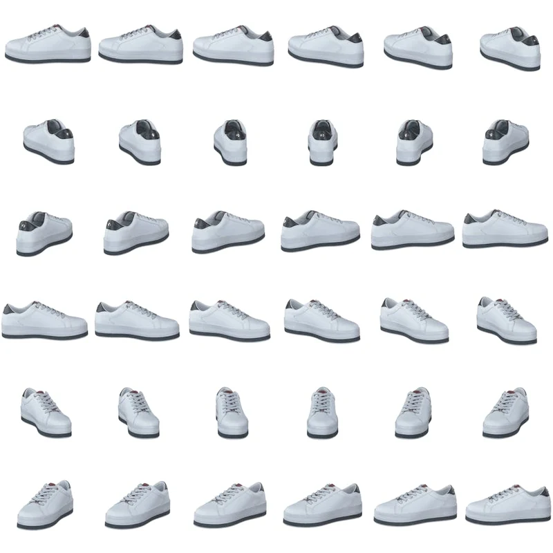 Croc Print Flatform Cupsole Rwb