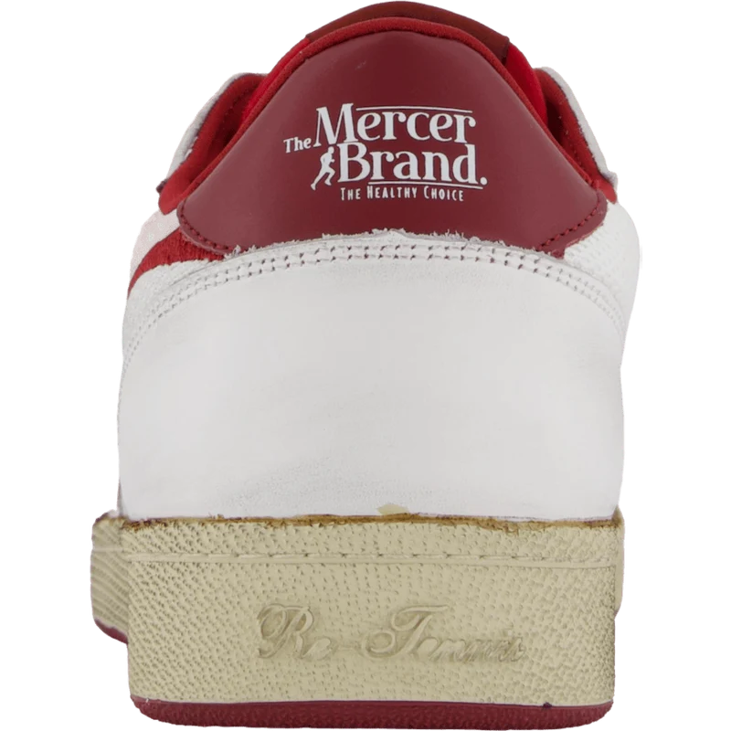 The Re-tennis Vintage White/red