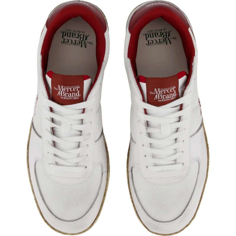 The Re-tennis Vintage White/red