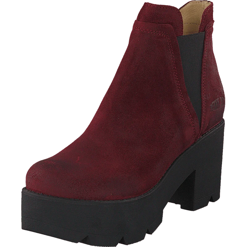Mid Platform Boot Bordo