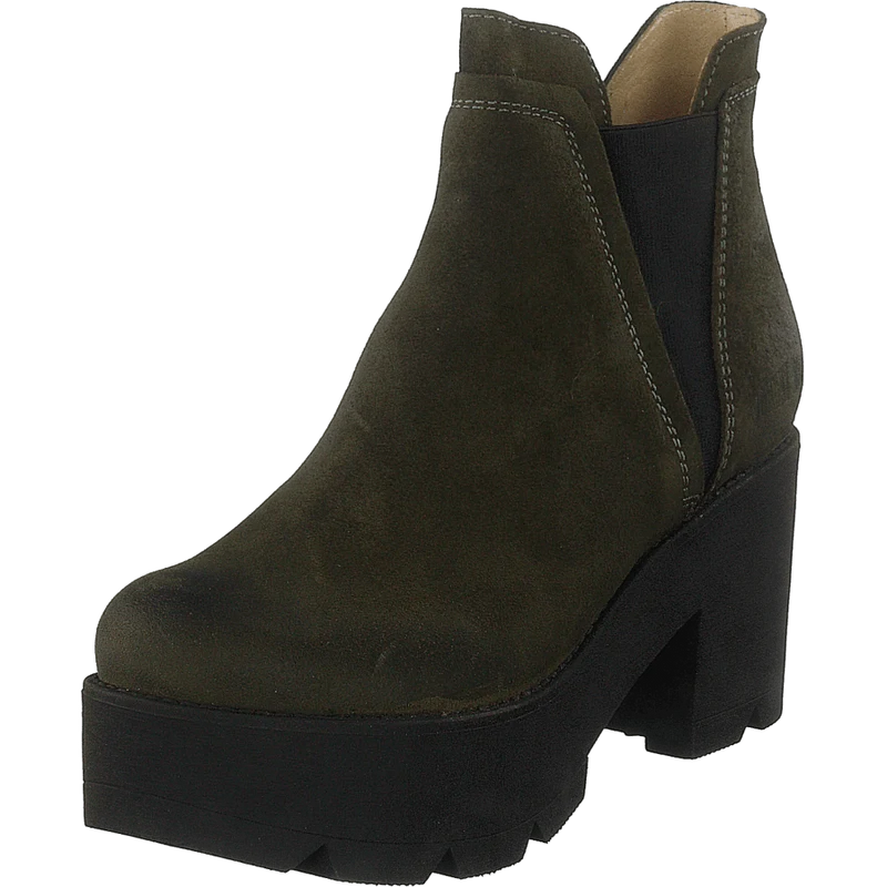 Mid Platform Boot Green