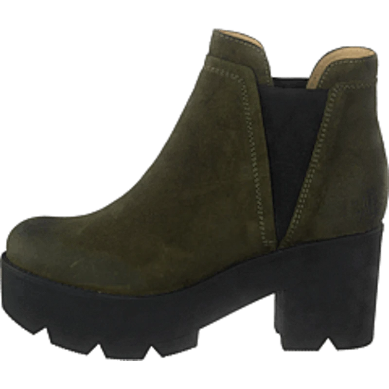 Mid Platform Boot Green