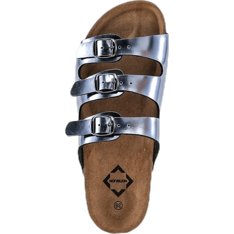 Rosario Slipper Silver