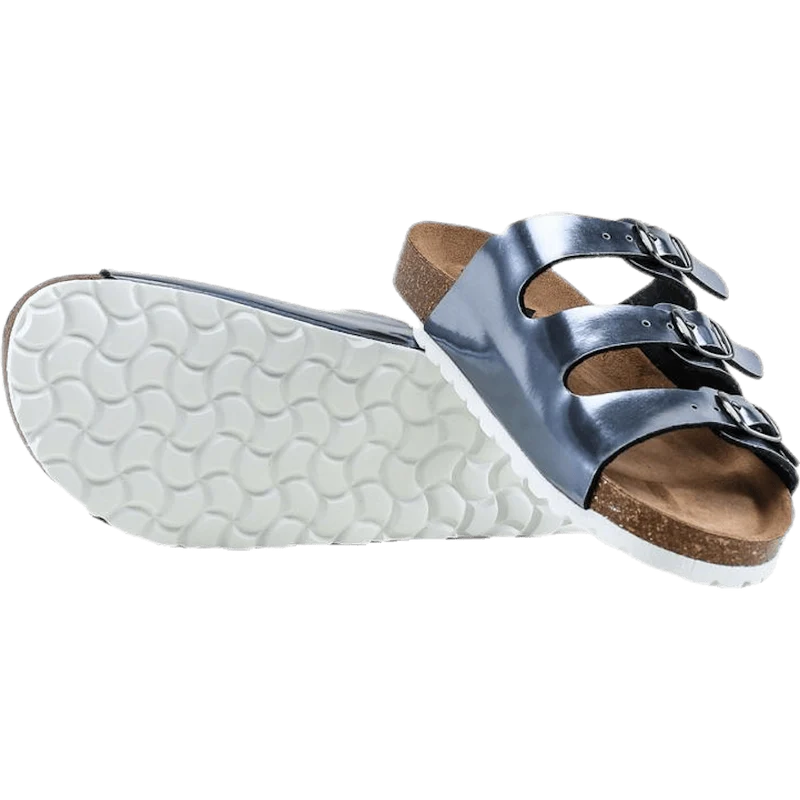 Rosario Slipper Silver