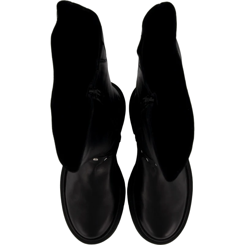Gayet Boots Black Leather