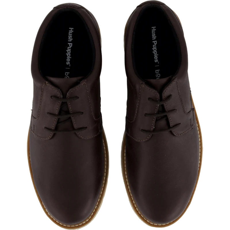 Jenson Oxford Dark Brown Leather