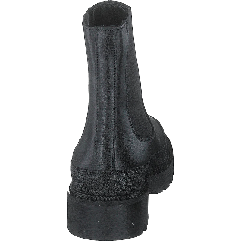 Combat Mid Chelsea Boot Rubber Black