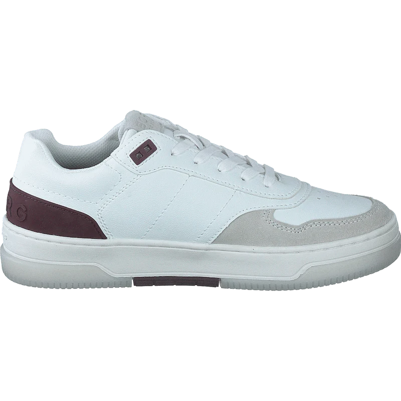 T2300 Ctr W White-burgundy