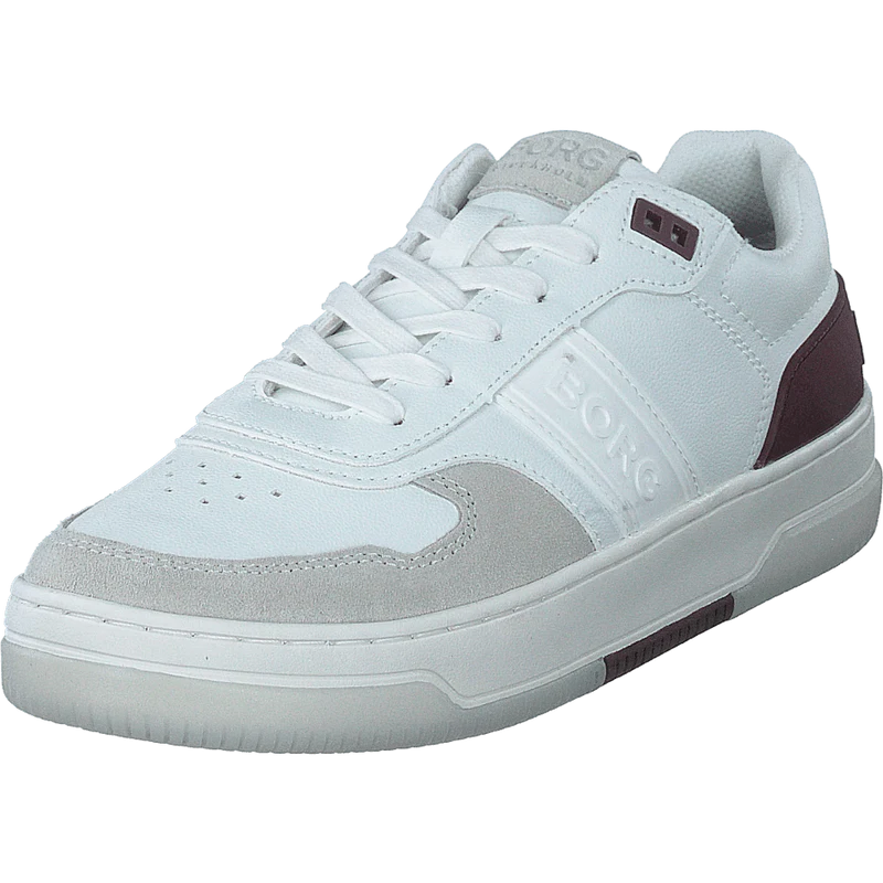 T2300 Ctr W White-burgundy