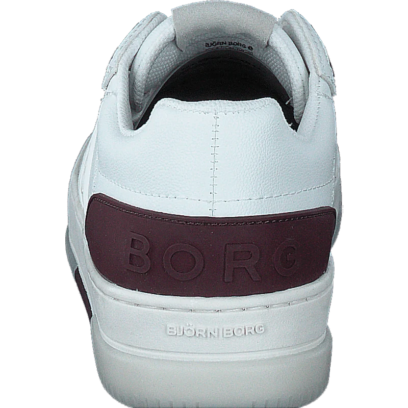 T2300 Ctr W White-burgundy