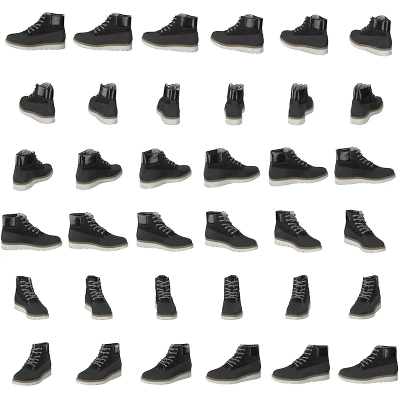 Biaanli Winter Wedge Boot Black