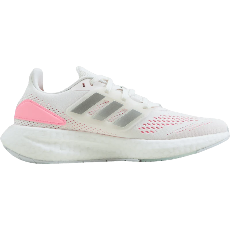 Pureboost 22 Shoes Cloud White / Silver Metallic / Beam Pink