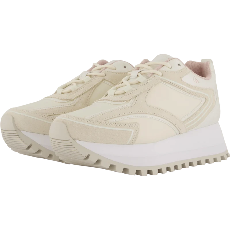 Runner Laceup Authentic Creamy White/peach Whip