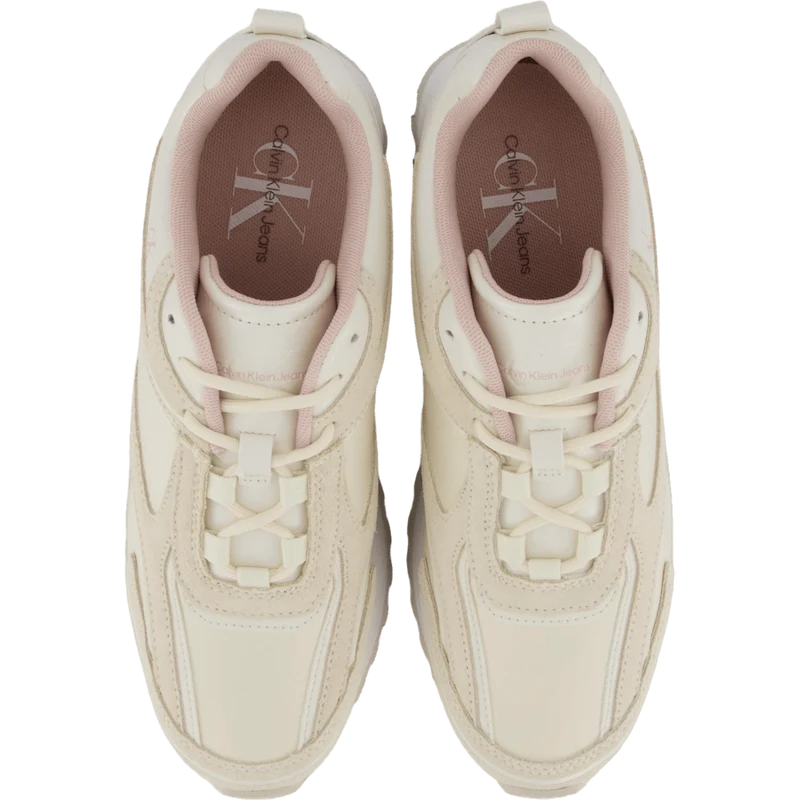Runner Laceup Authentic Creamy White/peach Whip