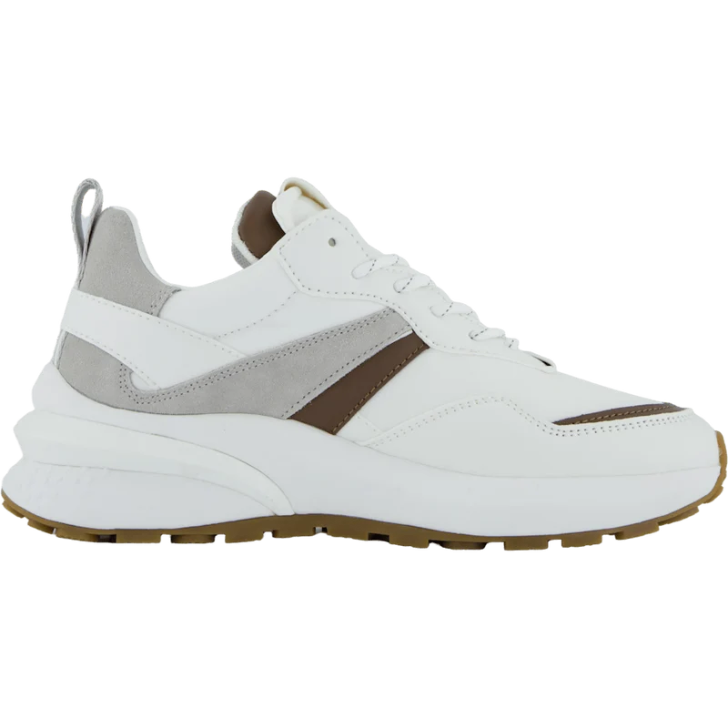 Athena Run White Brown