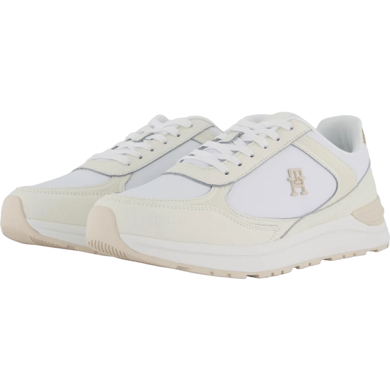 Casual Fashion Runner Lthr White