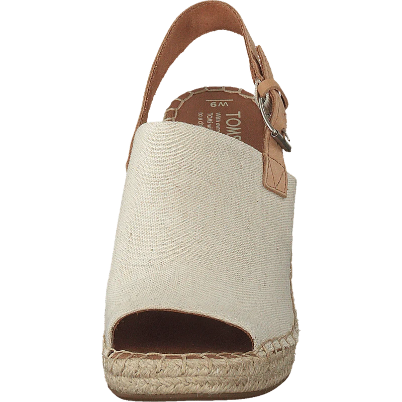 Monica Natural Hemp/leather