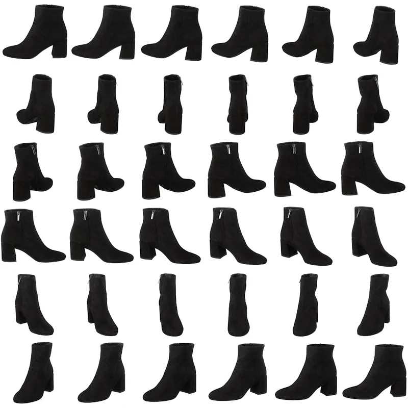Classic Rounded Bootlet Amalfi Nero