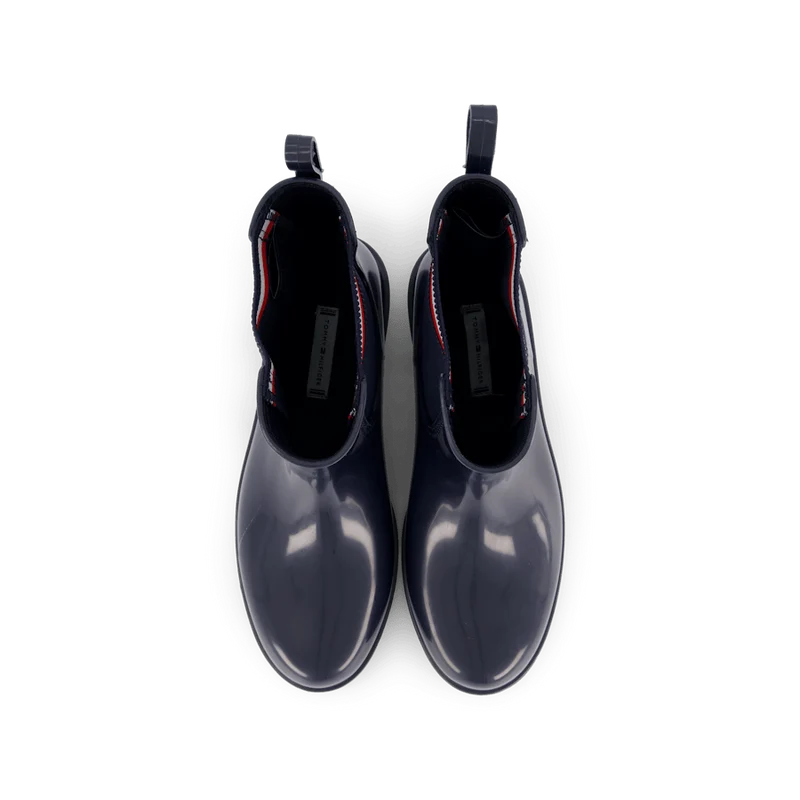 Corporate Elastic Rainboot Blue