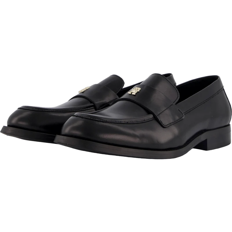 Party Abrasivato Leather Loafe Black