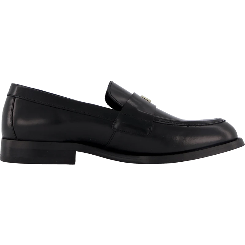 Party Abrasivato Leather Loafe Black