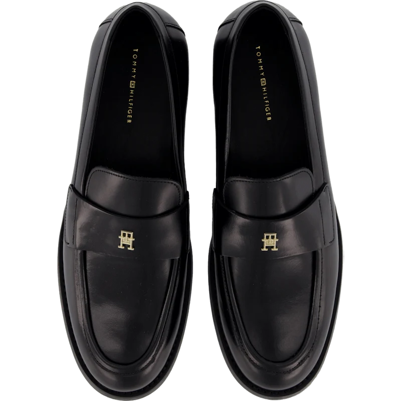 Party Abrasivato Leather Loafe Black
