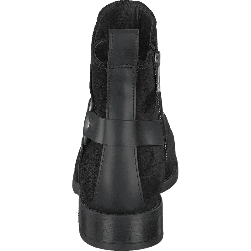 Fay Mid Zip Boot G00 Black