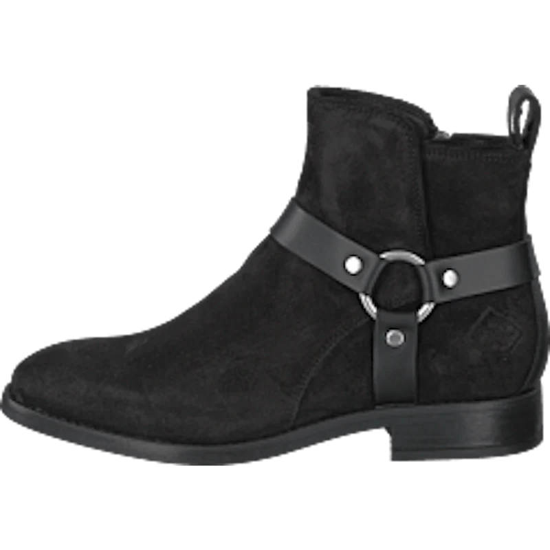 Fay Mid Zip Boot G00 Black