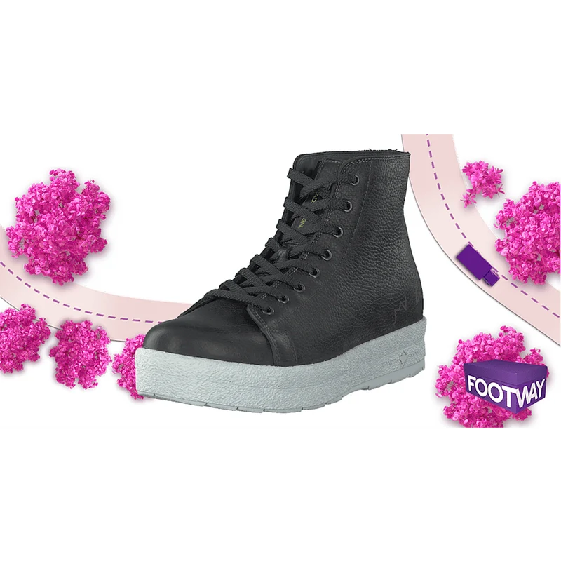 Mount Baker Lace Up Black