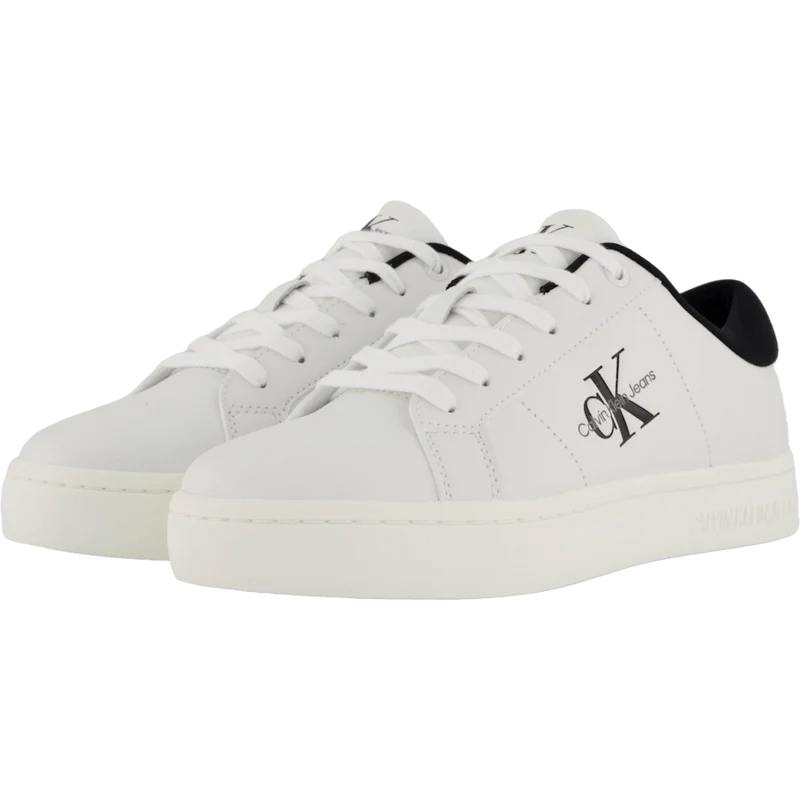 Classic Cupsole Lowlaceup Lth Bright White/black